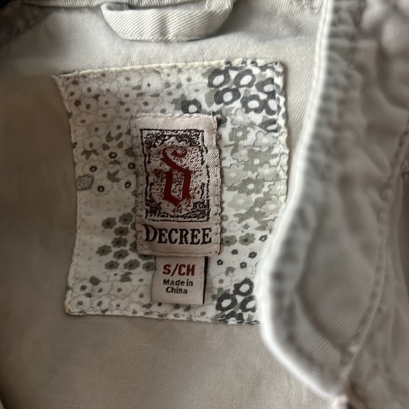 Tan zip up jacket - size small - Picture 2 of 6